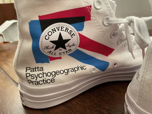 Converse Patta Psico Limited Edition, splendide sneakers taglia 10,5 UK - immagine 4