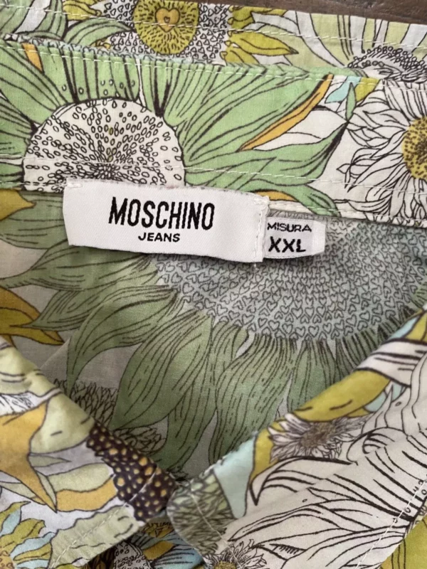 Moschino, camicia in cotone a maniche lunghe Taglia XXL - immagine 3